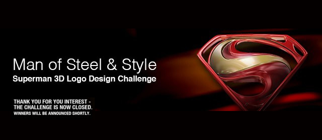 Man of Steel & Style – Superman 3D Logo Design Challenge