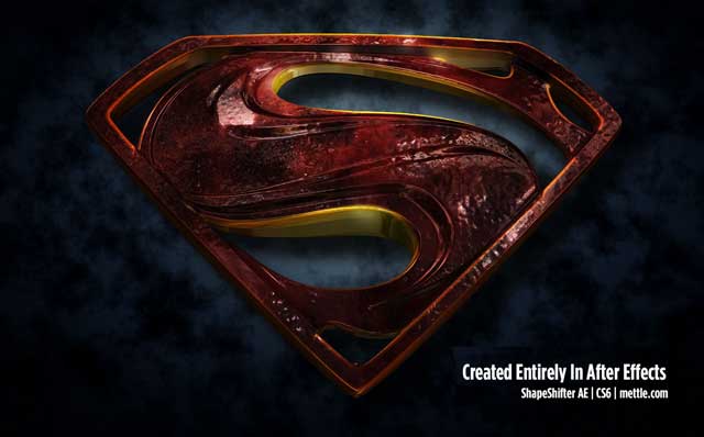 3D Morphing Superman Logo: tutorial by Maltaannon
