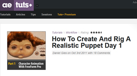 Create and Rig a Realistic Puppet: Day 1