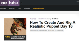Create and Rig a Realistic Puppet: Day 16