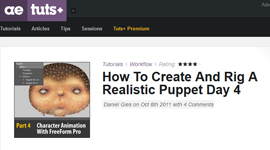 Create and Rig a Realistic Puppet: Day 4