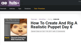 Create and Rig a Realistic Puppet: Day 6