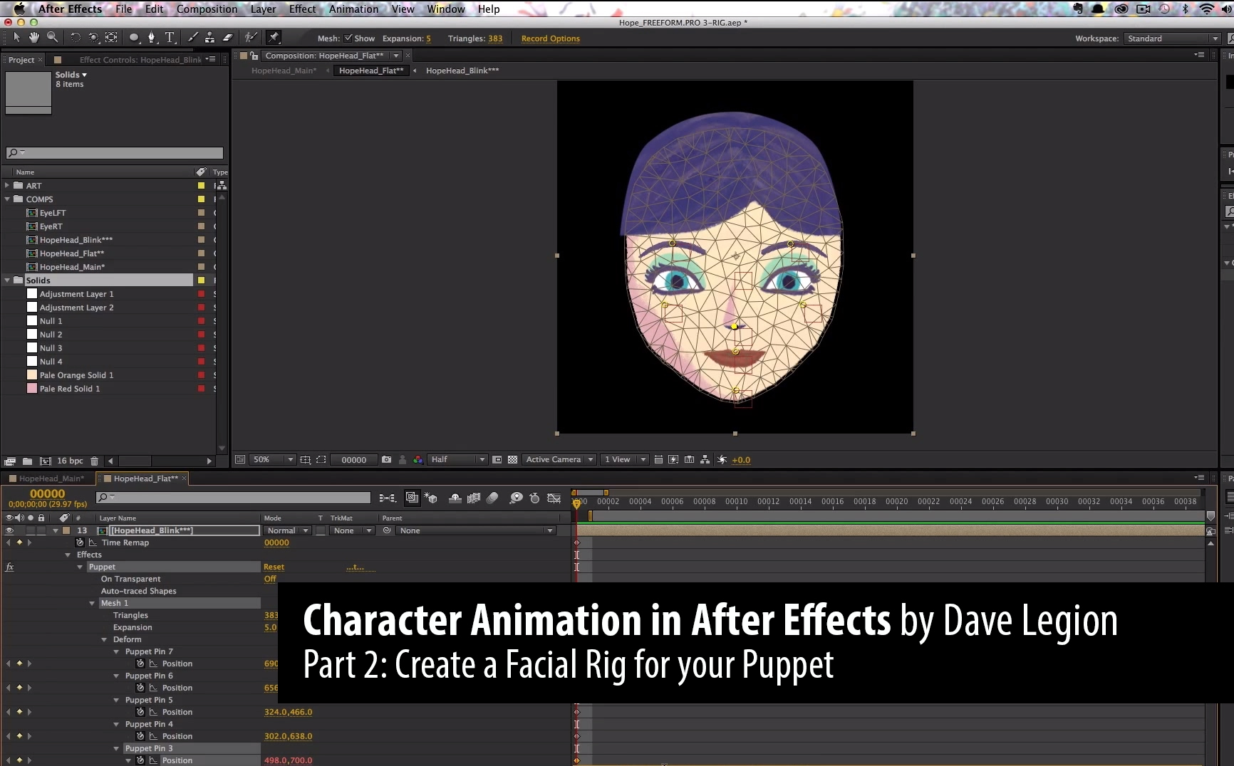 Part 2: Character Animation in After Effects by Dave Legion