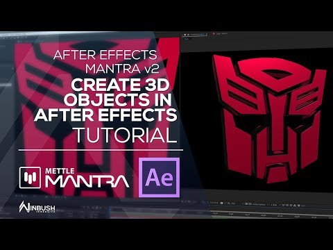 Sneak Peek: Mantra 2.0 | Create 3D Logo from 2D PSD | Export in AR Formats