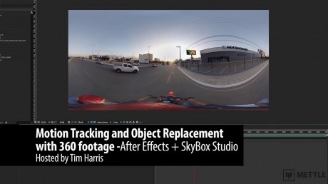 Motion Tracking and Object Replacement with 360 Footage | After Effects | SkyBox Studio