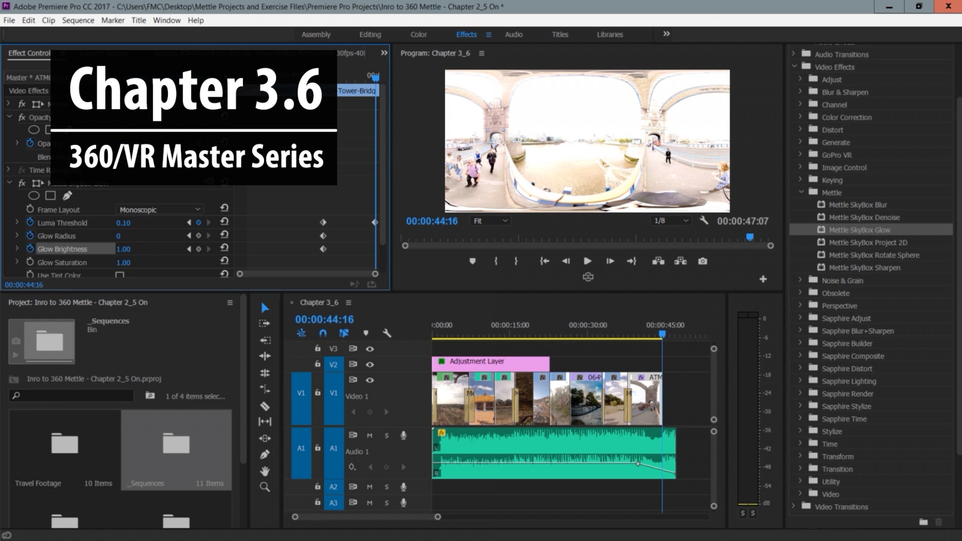 Chapter 1.1: What is 360 video? | 360/VR Master Series | Mettle