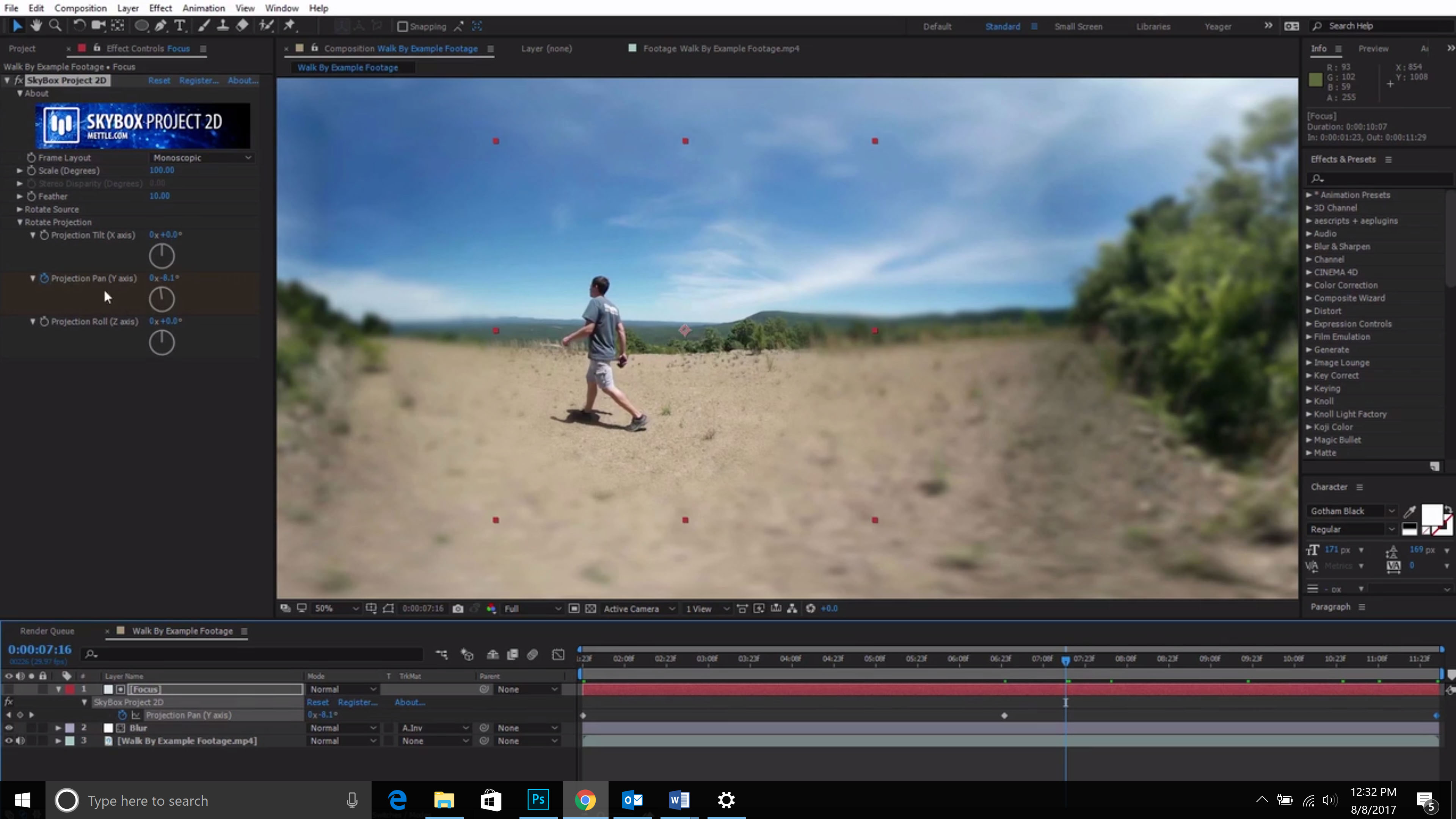 Quick Tip Tutorial Create Peripheral Vision Effect on a