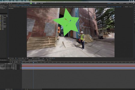 How to Add Motion Graphics Onto 360 footage With SkyBox Composer | Joshua Kimmis