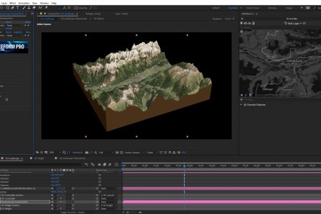How to Create a 3D Sliced Landscape | GEOlayers 3 + FreeForm Pro