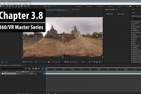 Chapter 3.8: Sending 360/VR Clips Over to After Effects | 360/VR Master Series