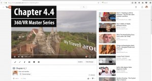 Chapter 4.4: Viewing the Final Uploaded 360 video
