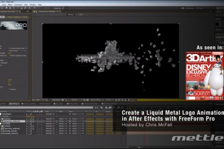 Create a Liquid Metal Logo in Ae