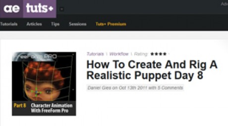Create and Rig a Realistic Puppet: Day 8