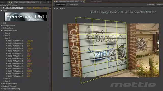 Dent a Garage Door VFX