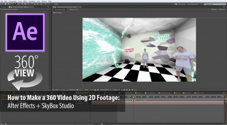 How to Make a 360° Video with 2D Footage | SkyBox Studio