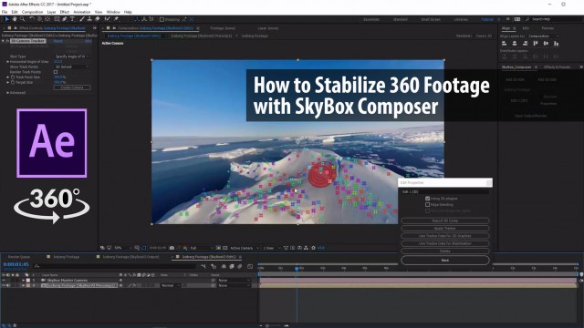How to Stabilize 360 Footage with SkyBox Composer | Charles Yeager
