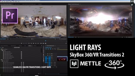 SkyBox 360/VR Transitions 2 | LIGHT RAYS