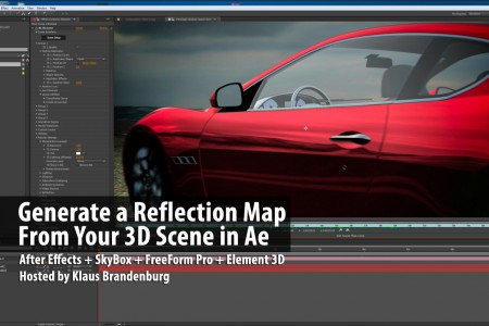 Generate a Reflection Map From Your 3D Scene in After Effects with SkyBox