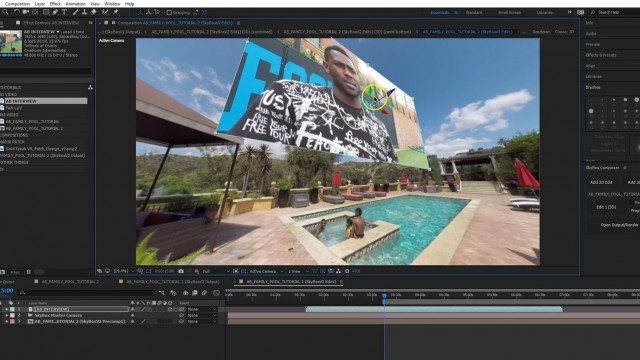 360/VR Post Techniques | SkyBox Studio V2 | James Markham Hall