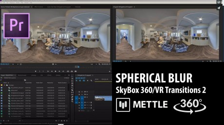 SkyBox 360/VR Transitions 2 | SPHERICAL BLUR