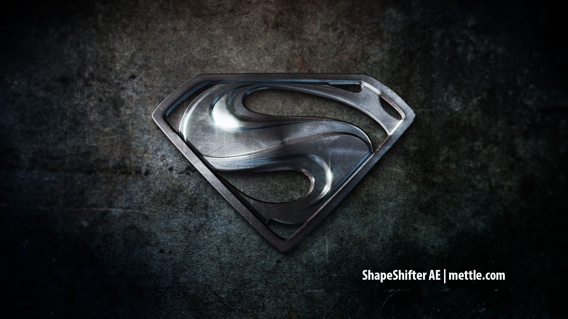 Chrome Logo Superman