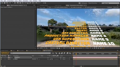 How to Add Credits to a 360° Video in After Effects