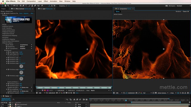 Transform Fire Footage into 3D Shapes